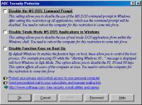 ABC Security Protector 5.599 screenshot. Click to enlarge!