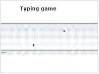 ABC Typing game 4 08.24 screenshot. Click to enlarge!