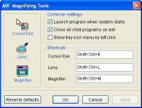 ABF Magnifying Tools 1.2 screenshot. Click to enlarge!