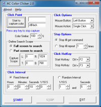 AC Picture Clicker 2.6.4 screenshot. Click to enlarge!