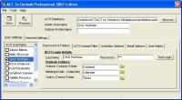 ACT-To-Outlook Professional - 2007 9.1 screenshot. Click to enlarge!