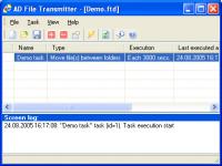 AD File Transmitter 1.5.1 screenshot. Click to enlarge!