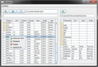AExplorer 0.1.3 Beta screenshot. Click to enlarge!