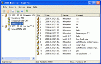 AIM Monitor Sniffer 3.2 screenshot. Click to enlarge!