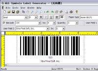 ALL Symbols Label Generator 1.1 screenshot. Click to enlarge!