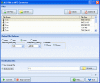 ALO RM to MP3 Converter 7.0.143 screenshot. Click to enlarge!
