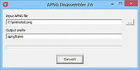 APNG Disassembler 2.6 screenshot. Click to enlarge!