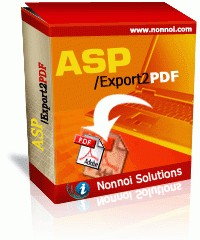 ASP/Export2PDF 1.25 screenshot. Click to enlarge!