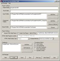 ASP.NET Documentation Tool 7.3.7 screenshot. Click to enlarge!