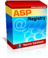 ASP/Registry 1.00 screenshot. Click to enlarge!