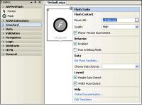 ASPNetFlash 2.6.0 screenshot. Click to enlarge!