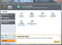 AVG Antivirus Professional 2013.3343a6324 screenshot. Click to enlarge!