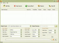 AVI WMV MPEG MOV Converter 4.0 screenshot. Click to enlarge!