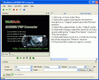 AVI/WMV PSP Converter 1.5 screenshot. Click to enlarge!