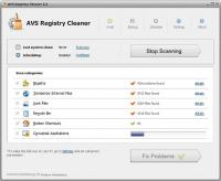 AVS Registry Cleaner 3.0.5.275 screenshot. Click to enlarge!