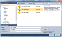 AWS SDK for .NET 2.3.44 screenshot. Click to enlarge!