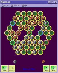 Abalone 1.2 screenshot. Click to enlarge!