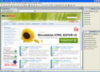 Abdio Html Editor 5.7 screenshot. Click to enlarge!