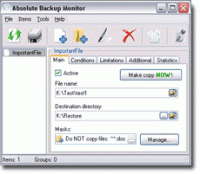 Absolute Monitor 1.0 screenshot. Click to enlarge!