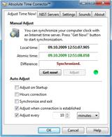 Absolute Time Corrector 10.1.3401 screenshot. Click to enlarge!