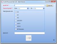 Accdb Password Get - Idiot Version 5.2 screenshot. Click to enlarge!