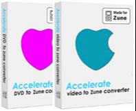 Accelerate DVD to Zune Converter + Video 3.7 screenshot. Click to enlarge!