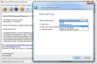 Accent OFFICE Password Recovery 9.50.3568 screenshot. Click to enlarge!