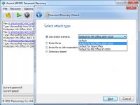 Accent WORD Password Recovery 6.0 screenshot. Click to enlarge!