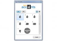 Accents 2.0 screenshot. Click to enlarge!