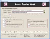 Access Grader 11.09 screenshot. Click to enlarge!