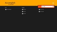 Accomplish 1.0.0.0 screenshot. Click to enlarge!