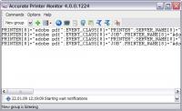 Accurate Printer Monitor 5.2.0.325 screenshot. Click to enlarge!