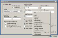 AceHide 1.6 screenshot. Click to enlarge!