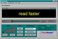 AceReader (Original/Lite Version) 4.7c screenshot. Click to enlarge!