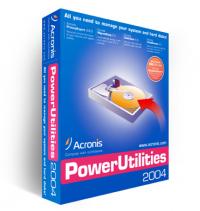 Acronis Power Utilities 2004 screenshot. Click to enlarge!