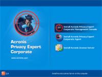 Acronis Privacy Expert Corporate 8.0 screenshot. Click to enlarge!