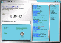 Acrony 1.1e screenshot. Click to enlarge!