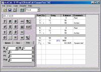 ActiCalc Desktop Calculator 2.5 screenshot. Click to enlarge!