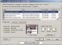 Active Bulletin Screen Saver 1.10 screenshot. Click to enlarge!