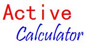 Active Calculator Component 2.0.2008.727 screenshot. Click to enlarge!