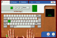 Active Typing Tutor 4.70 screenshot. Click to enlarge!