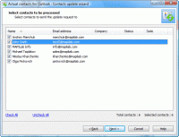 Actual Contacts for Outlook 2.4 screenshot. Click to enlarge!