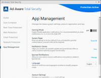 Ad-Aware Total Security 11.12.945.9202 screenshot. Click to enlarge!