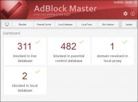 AdBlock Master 1.2 screenshot. Click to enlarge!