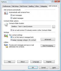 Add Contacts 1.6.5 screenshot. Click to enlarge!