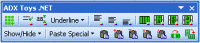 Add-in Express Toys for Excel and .NET 2.0 screenshot. Click to enlarge!