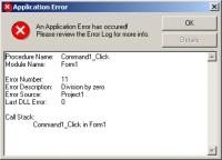 AddErrorhandler 1.0.36 screenshot. Click to enlarge!
