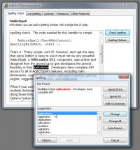Addict Spell Check for VCL 4.4 screenshot. Click to enlarge!