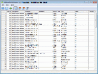 Address List Validator 1.0.1.2 screenshot. Click to enlarge!