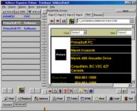 Address Organizer Deluxe 4.21 screenshot. Click to enlarge!